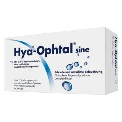 Hya-Ophtal sine Augentropfen, 30X0.5 ml- Augentropfen Trockene Augen
