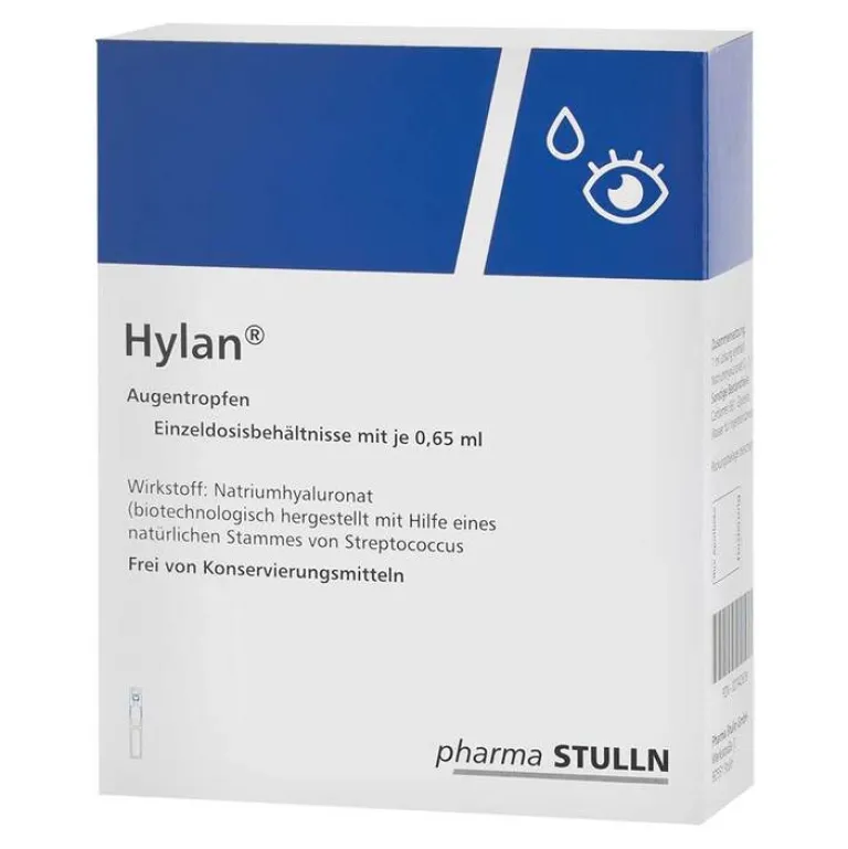 Hylan 0,65 ml Augentropfen, 120 St- Augentropfen Trockene Augen