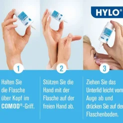 Hylo Eye Care HYLO COMOD Augentropfen , 2x 2x10 ml- Augentropfen Trockene Augen