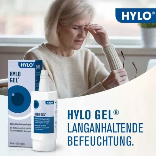 Hylo Eye Care HYLO GEL Augentropfen, 10 ml- Augentropfen Trockene Augen