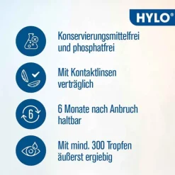 Hylo Eye Care HYLO GEL Augentropfen, 10 ml- Augentropfen Trockene Augen