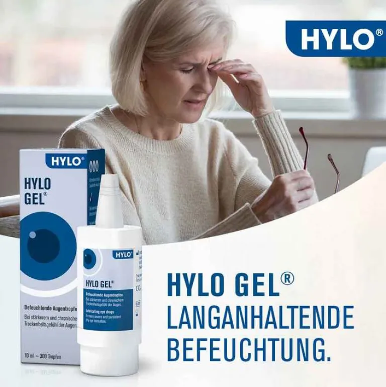 HYLO GEL Augentropfen, 2x 2x10 ml^Hylo Eye Care Discount