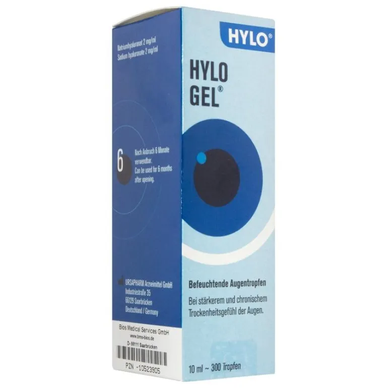Hylo-Gel Augentropfen, 10 ml^Hylo Gel Best