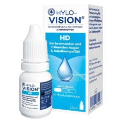 Hylo-Vision Augentropfen Trockene Augen-HD Augentropfen, 15 ml