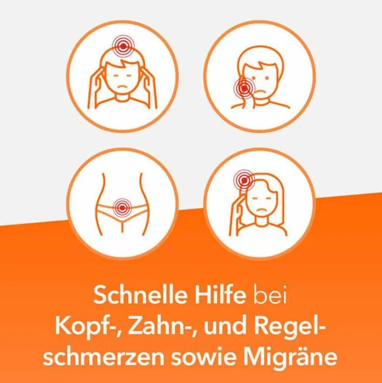 IBU LYSIN 400 mg - mit Ibuprofen, 20 St^Ratiopharm Best