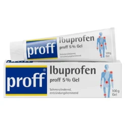 Ibuprofen 5% Gel, 100 g^Proff Outlet