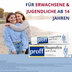 Ibuprofen 5% Gel, 100 g^Proff Outlet