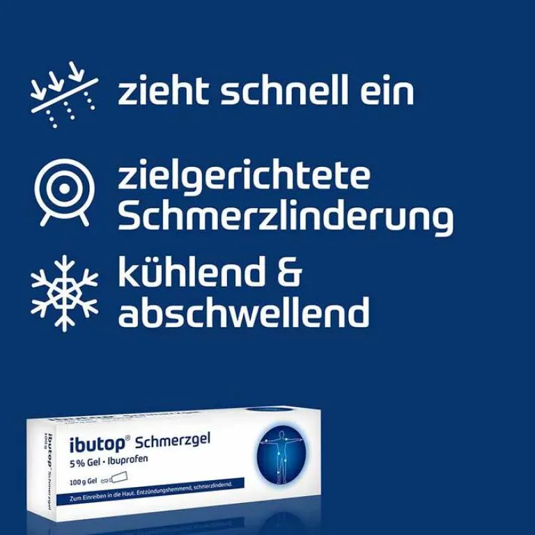 axicur ibutop® Schmerzgel von ®, 50 g- Schmerzmittel