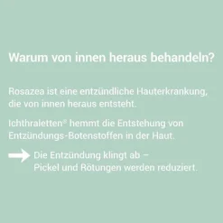 Ichthraletten® 200 mg Tabletten bei Rosazea, 168 St^Ichtraletten Clearance