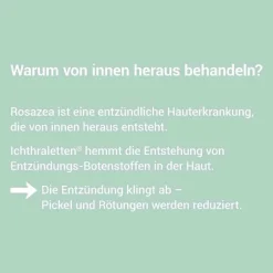 Ichthraletten® 200 mg Tabletten bei Rosazea, 84 St^Ichtraletten Online