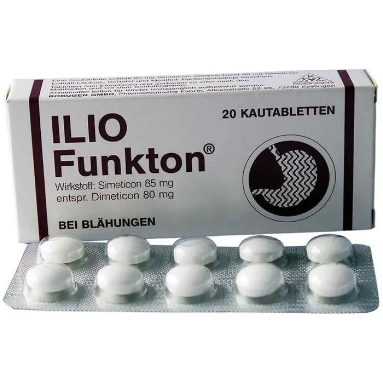 Ilio Funkton Kautabletten, 20 St- Medikamente Gegen Blähungen