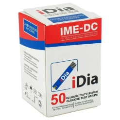 Ime-DC Ime DC Idia Blutzuckerteststreifen, 50 St- Teststreifen