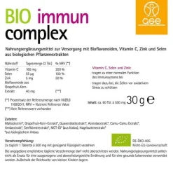GSE Immun Complex Bio Phyto Vitamins Tabletten, 60 St- Immunsystem