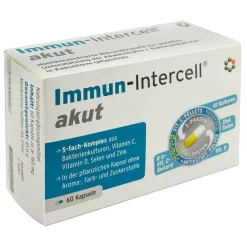 Immun Intercell Immunsystem-akut Hartkapseln mit magensaftresistent überzogene Pell., 60 St