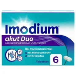 akut Duo - bei akutem Durchfall mit Blähungen, 6 St^Imodium Sale