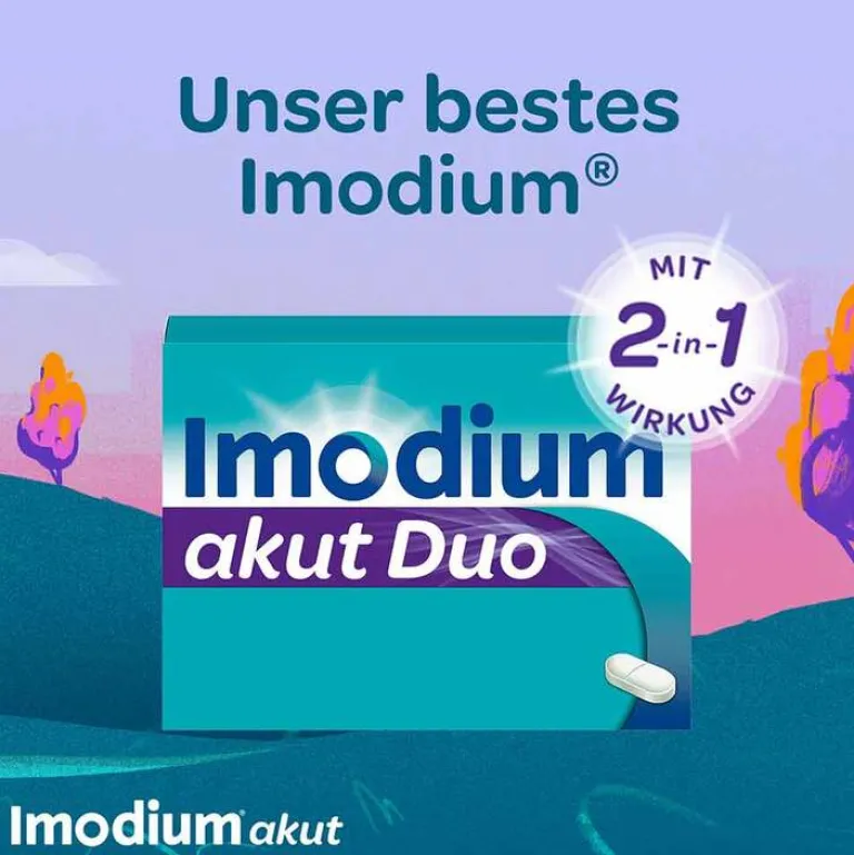 akut Duo - bei akutem Durchfall mit Blähungen, 6 St^Imodium Sale