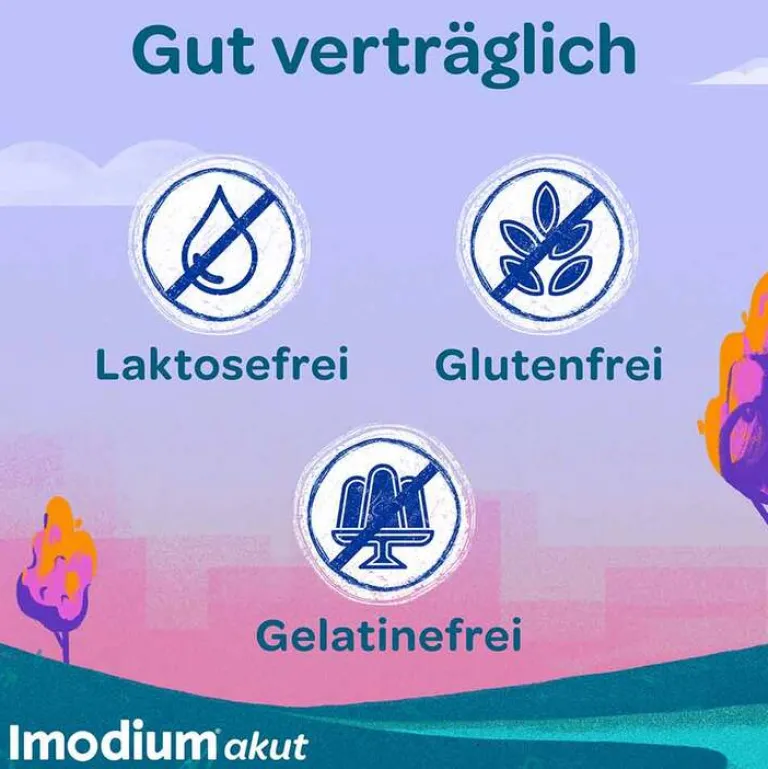 akut Duo - bei akutem Durchfall mit Blähungen, 6 St^Imodium Sale