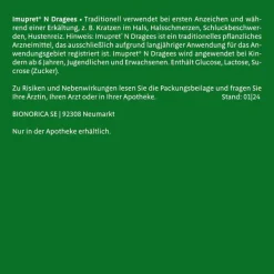 Imupret N Dragees, 50 St- Halsschmerztabletten