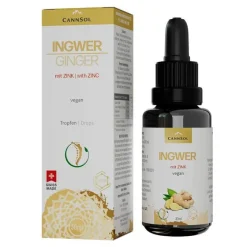 CannSol Zink-Ingwer-Zink Tropfen, 30 ml