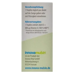 Innova Mulsin Vitamin A forte Emulsion, 50 ml- Vitamin A (Retinol)
