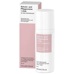 Intim Schutz- und Pflegecreme + Zink, 50 ml^Phametra