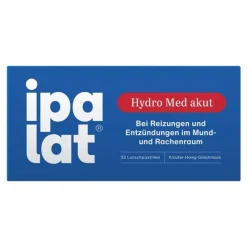 Ipalat Halsschmerztabletten-Hydro Med akut Lutschpastillen, 32 St