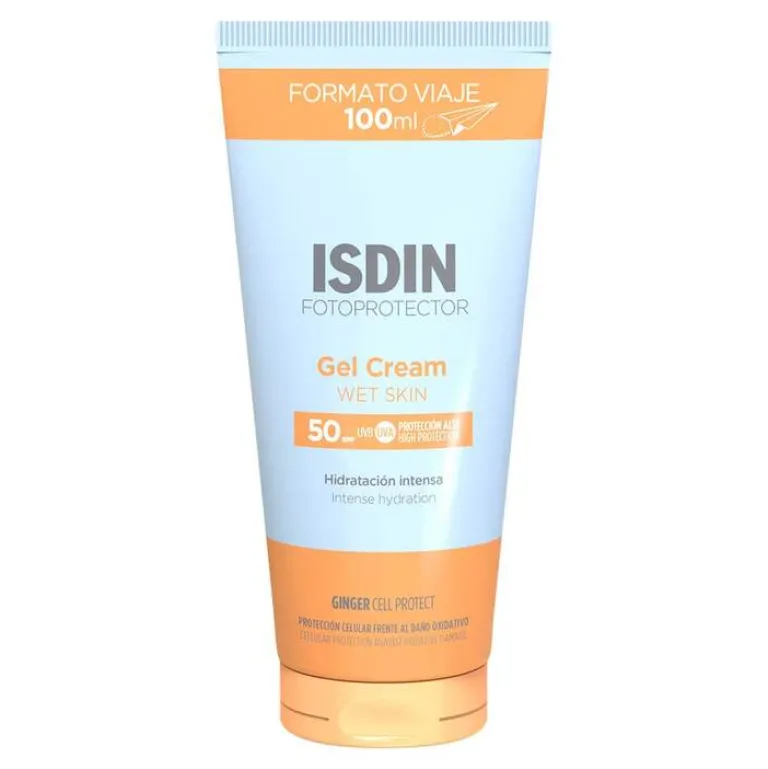 ISDIN Lsf 50+-Fotoprotector Gel Cream Wet Skin LSF 50, 100 ml