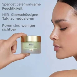 Isdin ceutics Hyaluron Moisture für fettige Haut und Mischhaut Creme, 50 g- Unreine Haut
