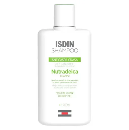 Nutradeica Shampoo gegen Schuppen und fettiges Haar, 200 ml^Isdin New