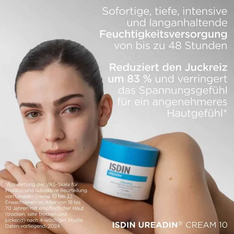 ISDIN Cremes & Balsame|Trockene & Sensible Haut-Ureadin Cream 10% Urea, 300 ml