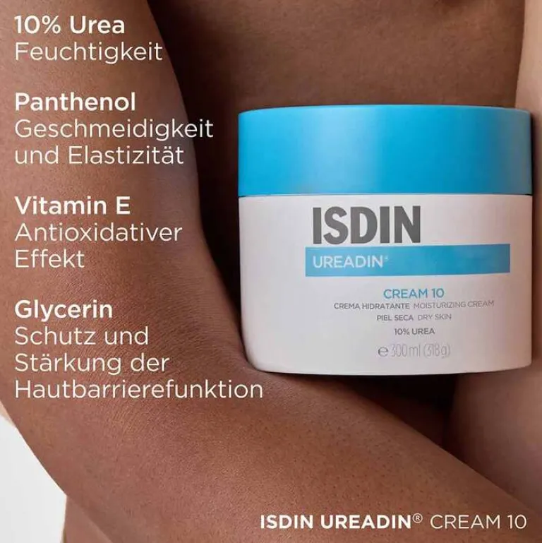 ISDIN Cremes & Balsame|Trockene & Sensible Haut-Ureadin Cream 10% Urea, 300 ml