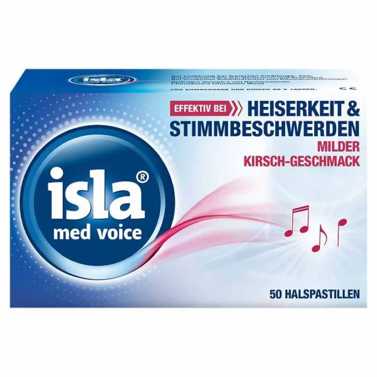 Isla ® med voice Pastillen, 50 St- Hustenstiller|Halsschmerztabletten
