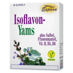 Espara Isoflavon Yams Kapseln, 60 St- Wechseljahre