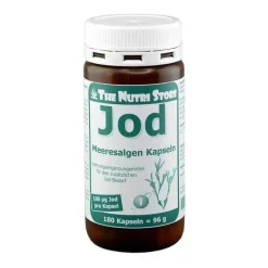 Jod Meeresalgen Kapseln, 180 St^The Nutri Store Best