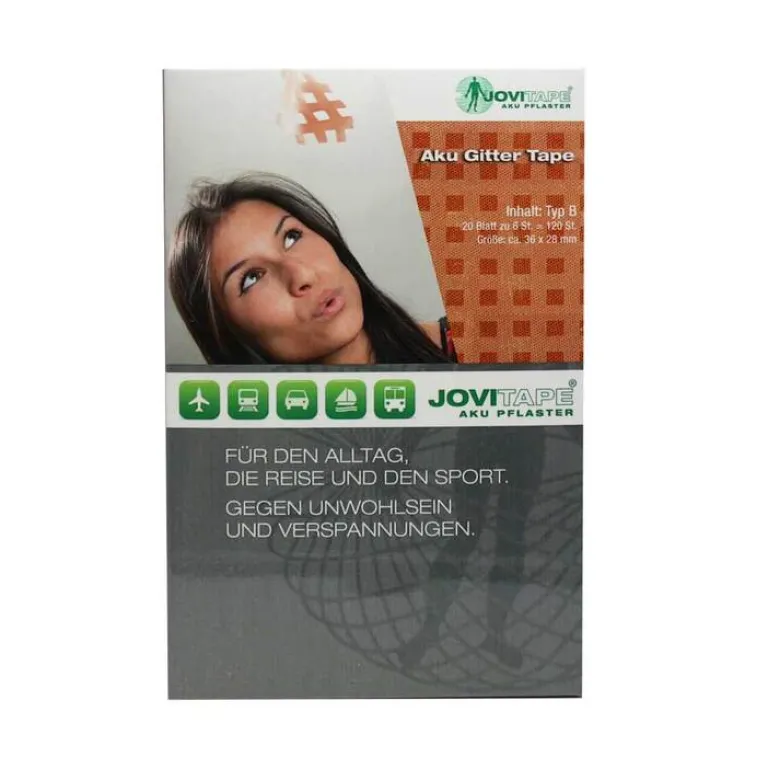Jovitape Gittertape Type B 36x28mm, 20X6 St- Kinesio Tape