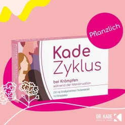 KadeZyklus Regelschmerzen Tabletten-bei Krämpfen während der Menstruation, 30 St