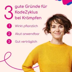 KadeZyklus Regelschmerzen Tabletten-bei Krämpfen während der Menstruation, 30 St