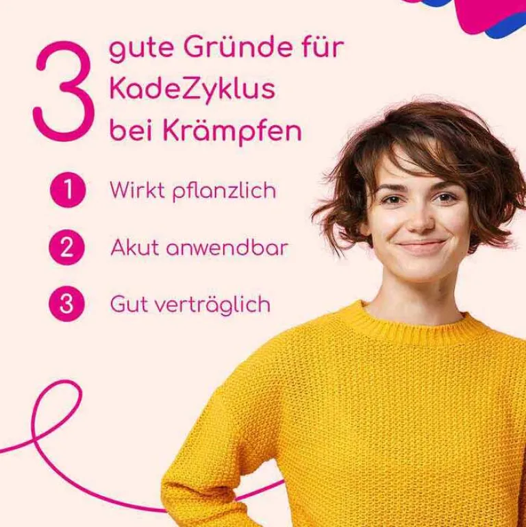 bei Krämpfen während der Menstruation, 10 St^KadeZyklus Discount