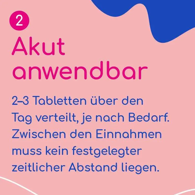 bei Krämpfen während der Menstruation, 10 St^KadeZyklus Discount