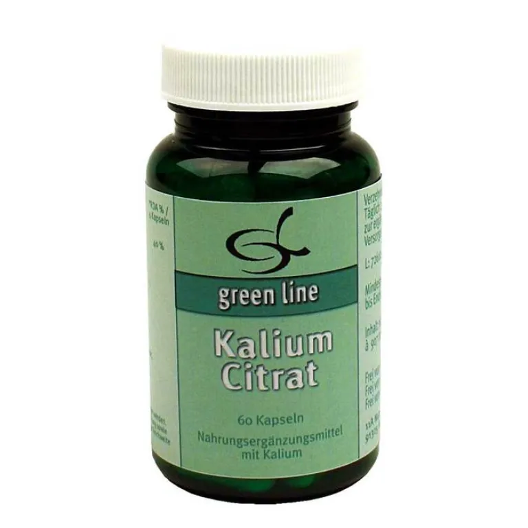 Kalium Citrat Kapseln, 60 St^Green line Nutritheke Discount