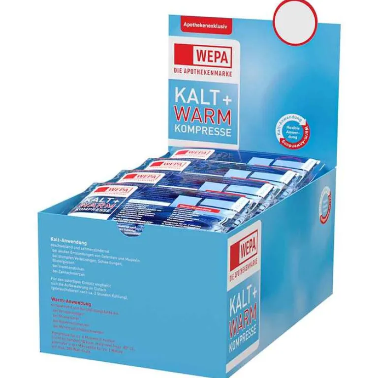 Wepa Kalt-Warm Kompresse 8,5x14,5, 1 St- Kalt-Warm Kompresse