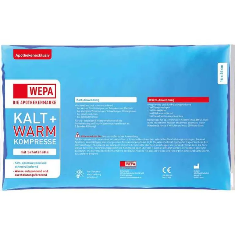 Aponorm Kalt-Warm Kompresse 16x26cm, 1 St- Kalt-Warm Kompresse