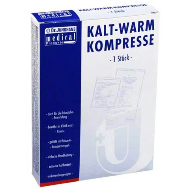Dr. Junghans Kalt-Warm Kompresse 12x29cm mit Vlieshülle, 1 St- Kalt-Warm Kompresse