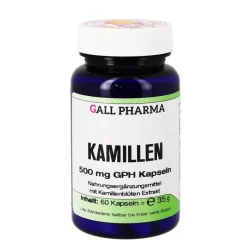 Hecht Pharma Kamillen 500 mg GPH Kapseln, 60 St- Verdauung