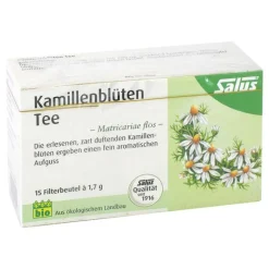 Salus Kräutertee-Kamillenblüten Tee Bio Matricariae flos , 15 St