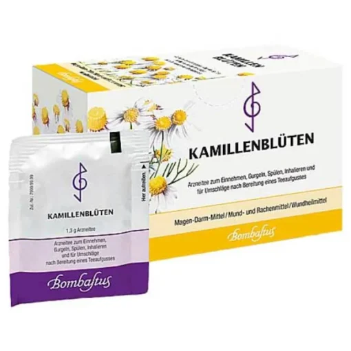 Bombastus Kamillenblüten Tee Filterbeutel, 20X1.3 g- Magentee