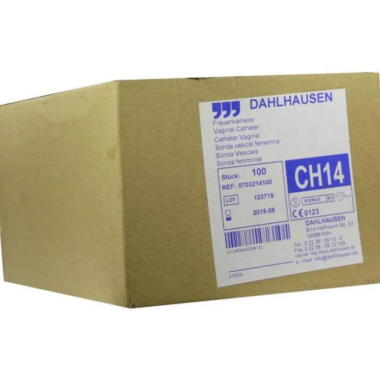 P.J.Dahlhausen Katheter Frauen CH 14 20 cm, 100 St- Katheter & Zubehör