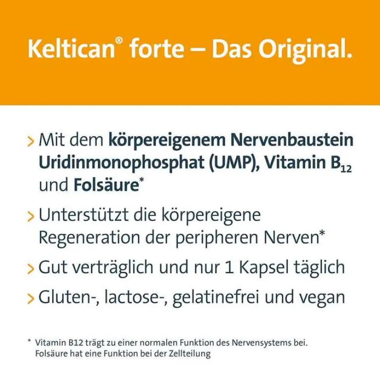 Keltican forte Hirnleistung & Nerven-, 60 St