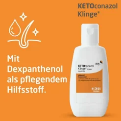 Klinge Anti Schuppen Shampoo|Hautpilz Creme-KETOconazol ® Shampoo 20 mg/g, 60 ml