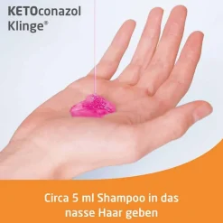 Klinge Anti Schuppen Shampoo|Hautpilz Creme-KETOconazol ® Shampoo 20 mg/g, 60 ml